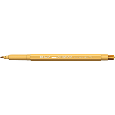 CARAN D'ACHE Fasermalstift Fibralo 185.035 ocker