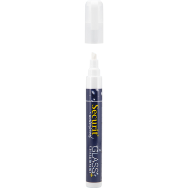 SECURIT Marker Gesso 2-6mm SMA610-WT bianco, impermeabile