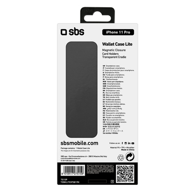 Etui avec poches de rangement pour iPhone 11 Pro