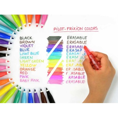PILOT Frixion Colors SW-FC 12 pcs., étui