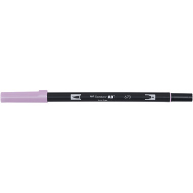 TOMBOW Dual Brush Pen ABT 673 orchidea