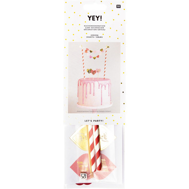 RICO DESIGN Caketopper Herz 81004.02.26