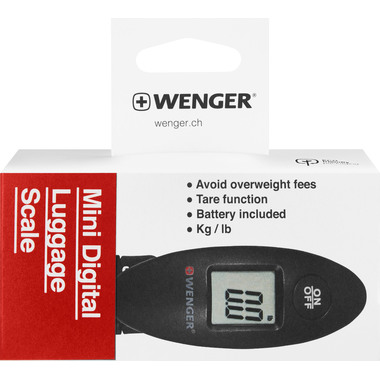 WENGER Mini Digital pèses bagage 611883 noir