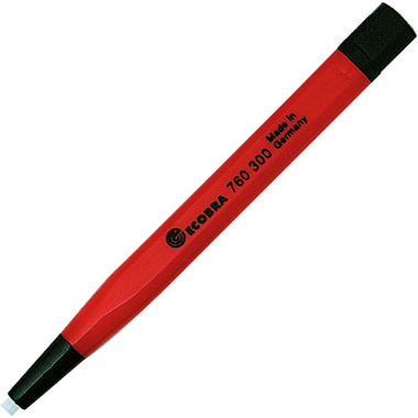 ECOBRA Penna abrasione vetro 760300 incl.1 pennello vetro 4x40mm