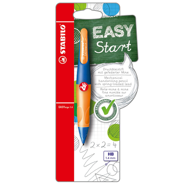 STABILO EASYergo Start R 1.4mm B-46905-5 blu/arancione