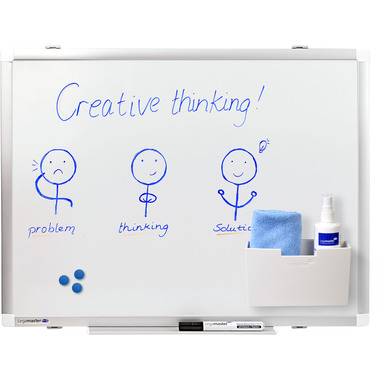 LEGAMASTER Whiteboard Premium Plus 7-101035 45x60cm