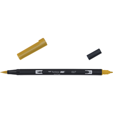 TOMBOW Dual Brush Pen ABT 027 ocra scuro