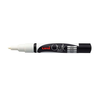 UNI-BALL Chalk-Marker 0,9-1,3mm PWE3MS WHITE weiss