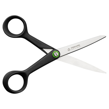 FISKARS Ciseaux Recycling 17cm 1074543 noir, droitiers