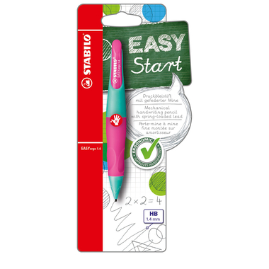 STABILO EASYergo Start R 1.4mm B-46899-5 turchese/neonrosa