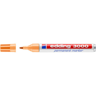 EDDING Permanent Marker 3000 1,5 - 3mm 3000 - 16 orange