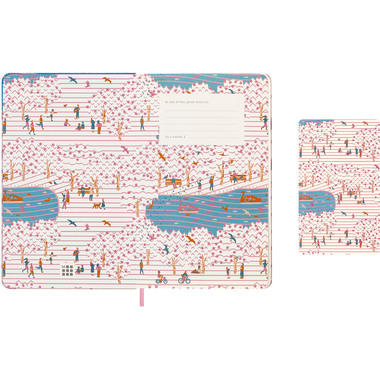 MOLESKINE Notizbuch SAKURA 13x21cm 56598851434 rosa, liniert, 240 Blatt, HC