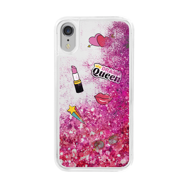 Cover rigida con glitter per iPhone XR