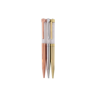 ROOST Kugelschreiber ST7221 Edelstein, assortiert 14cm