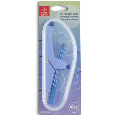KERN Compas KREA 22 K 22 OZEANB. bleu océan max. 420mm