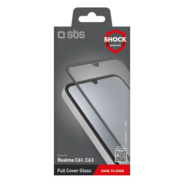 Film de protection en verre trempé pour Realme C61/C63
