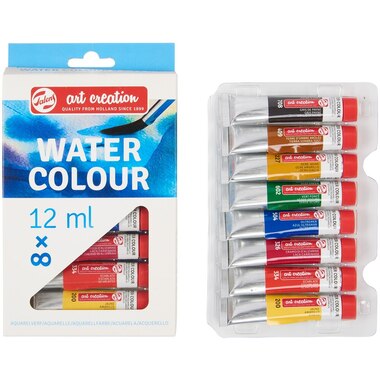 TALENS Aquarellfarbe 9022008M Art Creation, 8 x12ml