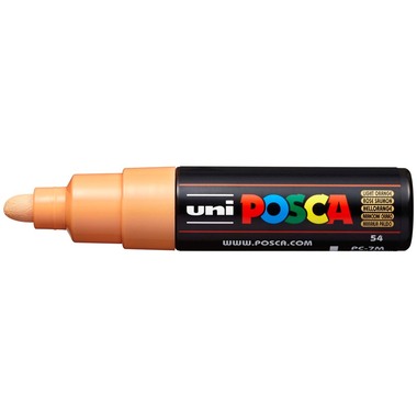 POSCA Marker 4.5-5.5mm PC7MLIGHTORA hellorange, Rundspitze