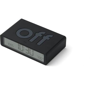Lexon Sveglia Digitale Flip Classic Nero