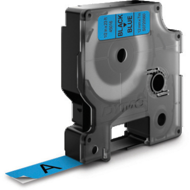 DYMO Nastro D1 nero/blu S0720560 12mm/7m