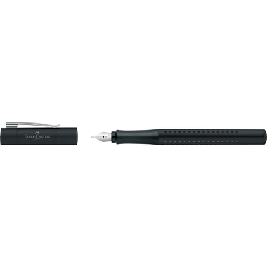 FABER-CASTELL Füller Grip 2011 M 140901 schwarz