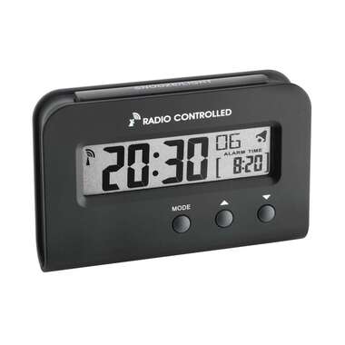 Sveglia Radio TFA Dostmann Nera