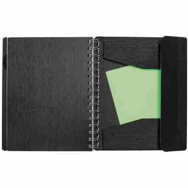 KOLMA Taccuino Easy A5 06.521.06 quadrillato, 70g/m2 nero