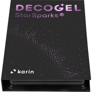 KARIN Gelpen DECOGEL 1.0 30C1 Star Sparks 20 Farben