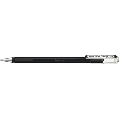 PENTEL Gel-Tintenroller Mattehop K110-VAX Mattehop schwarz