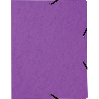 BIELLA Cartella con elastico A4 17840142U viola, 355gm2 200 fg.