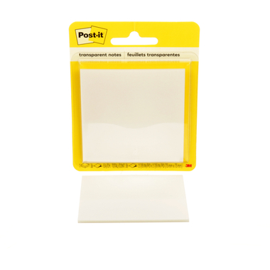 POST-IT Haftnotizen Transpar. 73x73mm 600-TRSPT 36 Blatt
