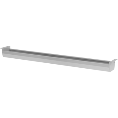 APOLLO Kabelwanne 126cm VKC16/S grau, für 160cm Tische