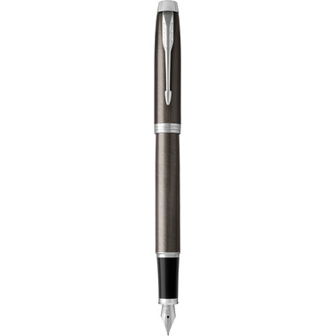 PARKER Füllhalter IM Gun Metal M 1931657 blau