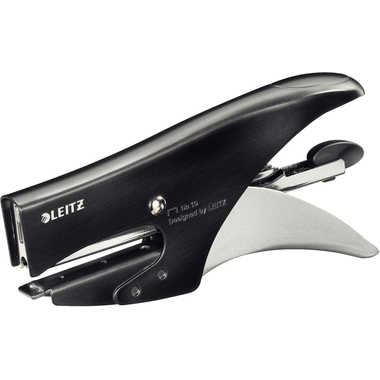 LEITZ Heftzange No. 10 Style 55640094 satin schwarz 15 Blatt