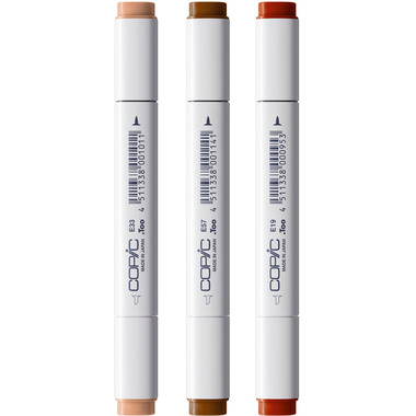 COPIC Marker Classic Designer 200750303 Brick & terra tints 3 Stück