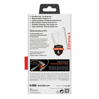 Cover Extreme per Samsung Galaxy S23+ drop test da 4 metri | SBS