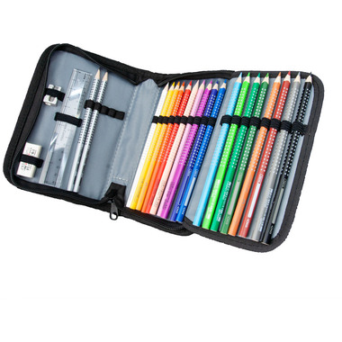 FUNKI Flexi-Bag Set Fast Car 6040.605 schwarz/grün 5-teilig