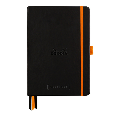 RHODIA Goalbook Taccuino A5 118571C Hardcover nero 240 f.