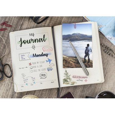 CLAIREFONTAINE AgeBag MyEss A5 793434C Carnet dot bleu 96 f.