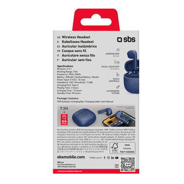 Commandes tactiles et sans fil pour musique et appels