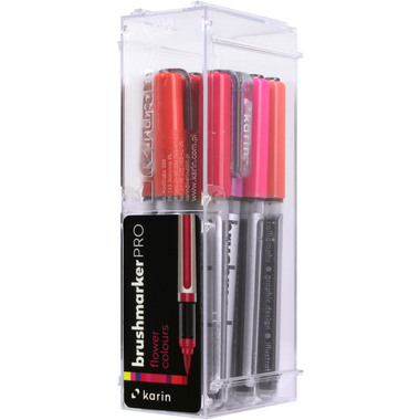 KARIN Brush Marker PRO 27C4 Flower colours 12 pezzi