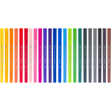 BRUYNZEEL Fineliner/Brushpen Set 60325024 assortiert 24 Stück
