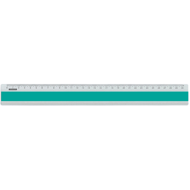 DUX Règle Joy Color 30cm FA-JC/30T Alu, turquoise