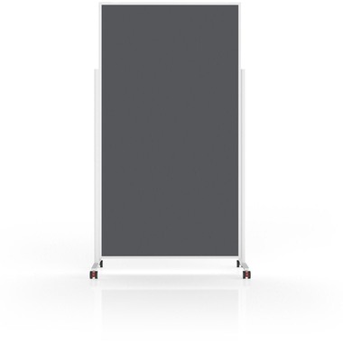 MAGNETOPLAN Design Tableau de Présent. VP 1181101 feutre, gris 1000x1800mm
