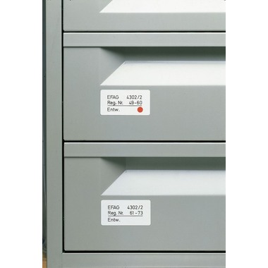 HERMA Universal-Etiketten 22x32mm 2430 weiss 640 Stück/32 Blatt