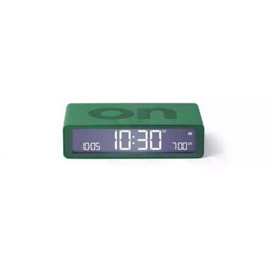 Sveglia Digitale Lexon Flip Classic Verde