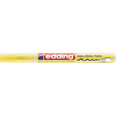 EDDING Paintmarker 751 CREA 1-2mm E-751-135 CR pastell jaune