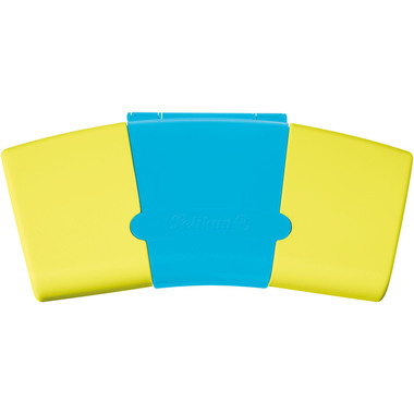 PELIKAN Farbkasten ProColor 701204 Türkis/Neongelb 12 Farben