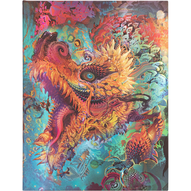 PAPERBLANKS Carnet Humming Dragon Ultra PB8179-1 ligné, 144 S., multicouleur