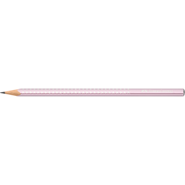 FABER-CASTELL Matita Sparkle B 118261 rosa metallic